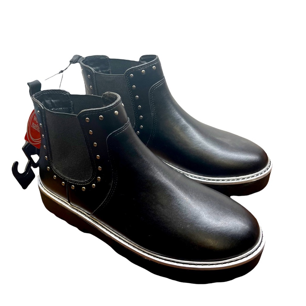 Wonder Nation Girl Studded Fashion Lug Boots